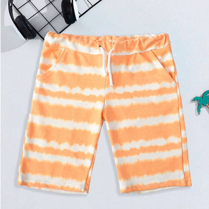 Ritado Baby Kids Olinda Printed Terry Shorts Kid's Shorts SNR Orange 2 Years 