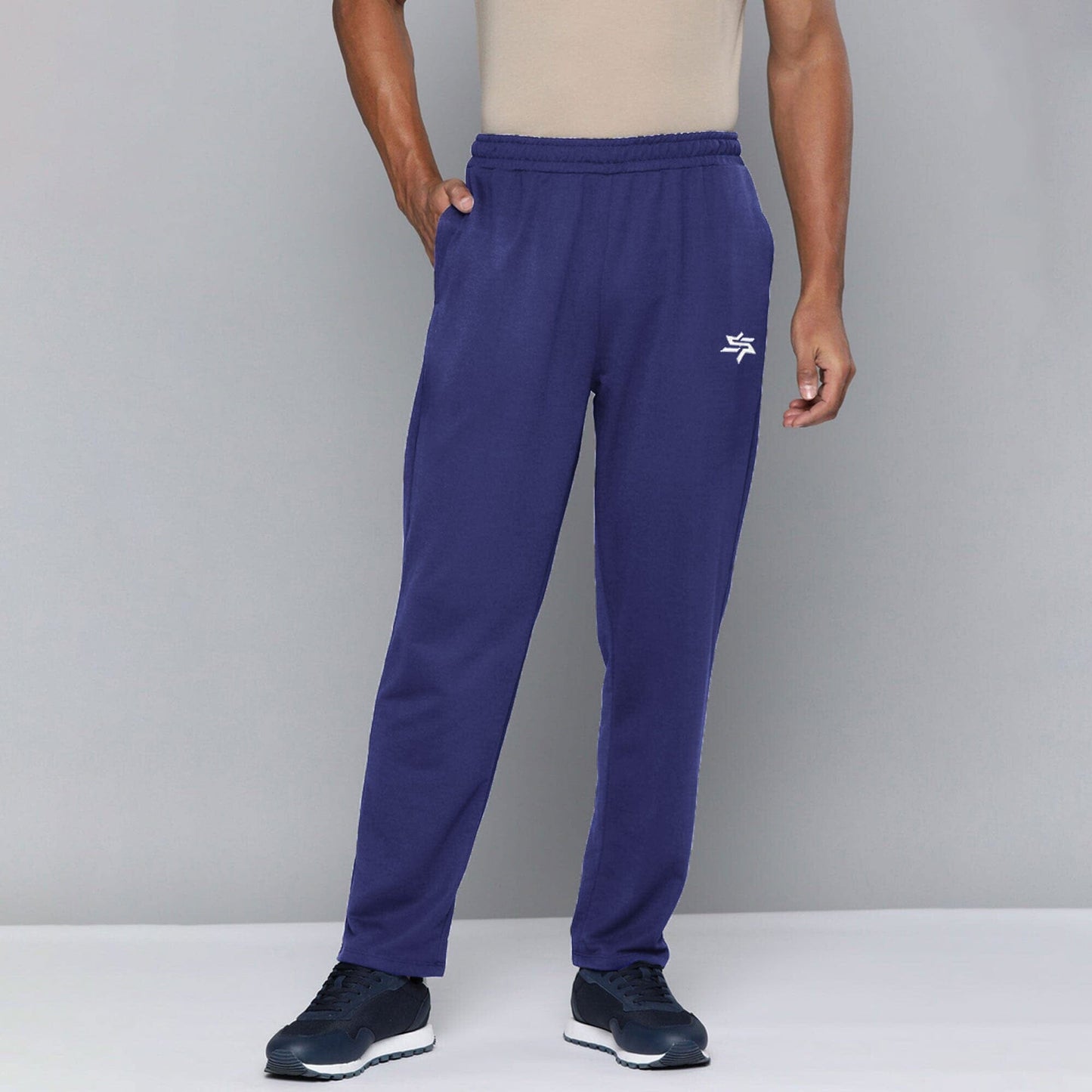 Men's Geraldton Embroidered Activewear Trousers Men's Trousers IBT Navy S 