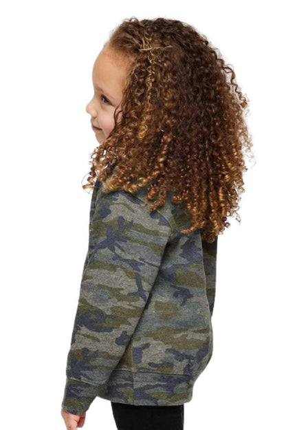 Rabbit Skins Kid's Camo Style Fleece Sweat Shirt Kid's Sweat Shirt SNR 