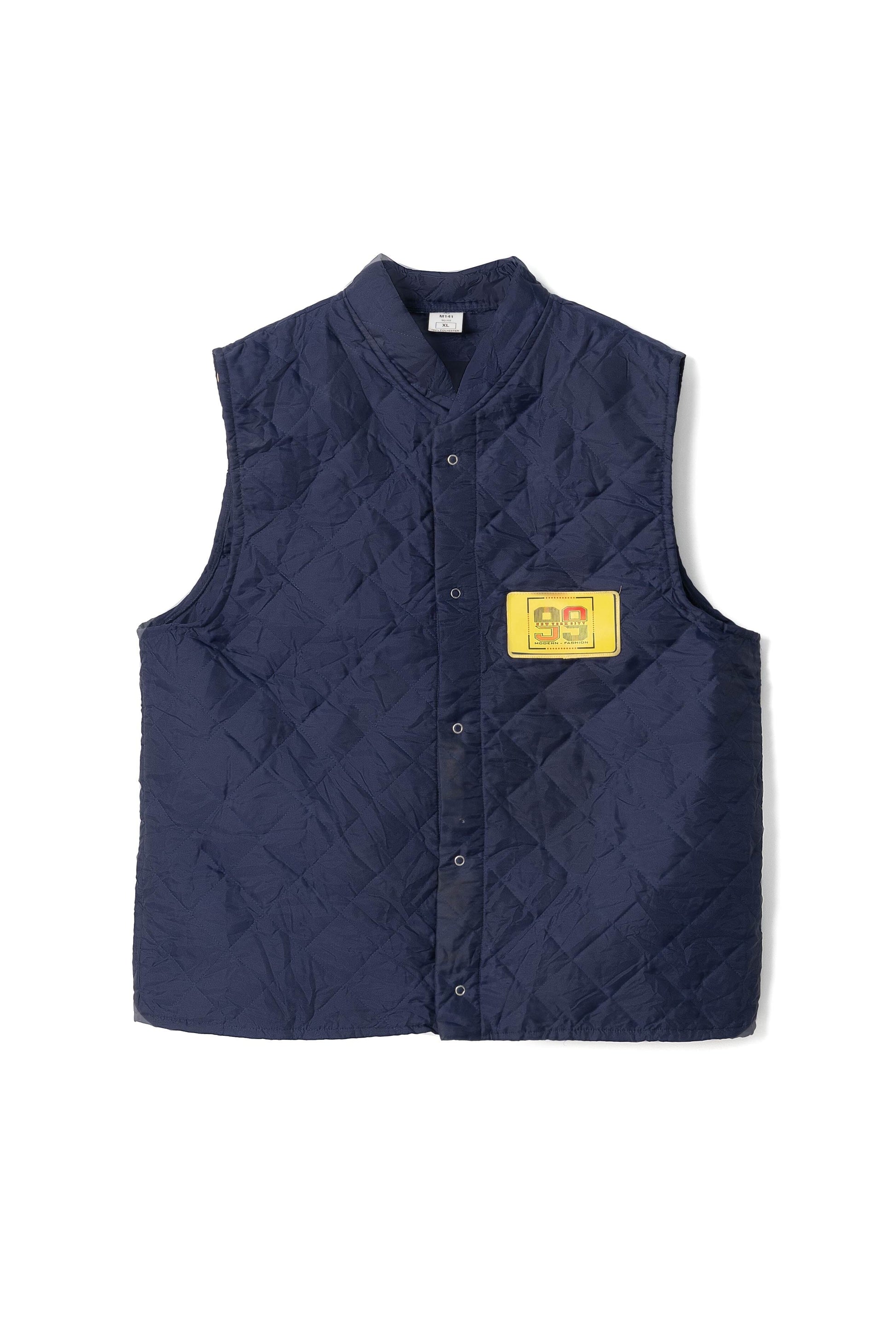 Men's Quilted Body Warmer Minor Fault Puffer Gilet Minor Fault SZK PAKISTAN (Sale Basis) Navy S 