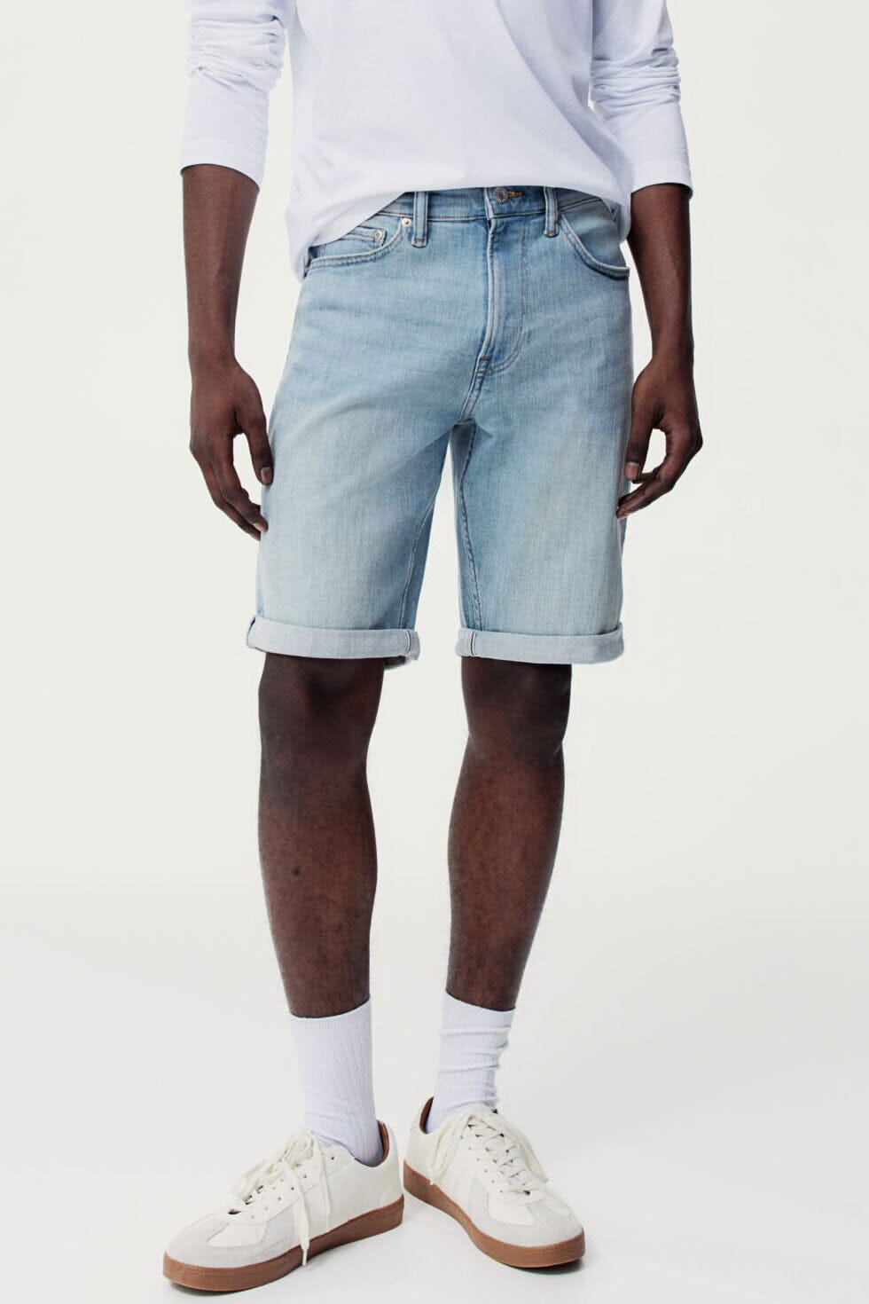 D&D Men's Classic Denim Shorts Men's Shorts HAS Apparel 