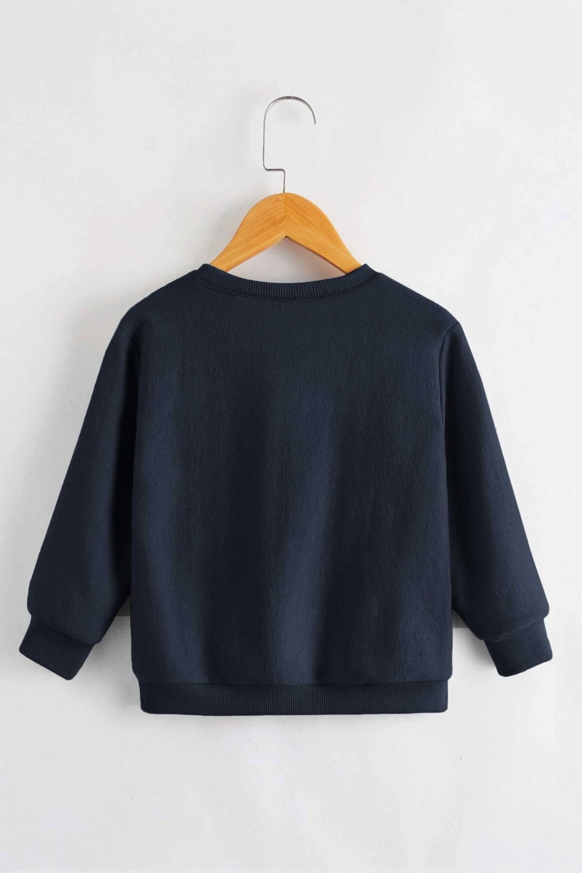 Dennis Boy's Plain Design Classic Fleece Sweat Shirt