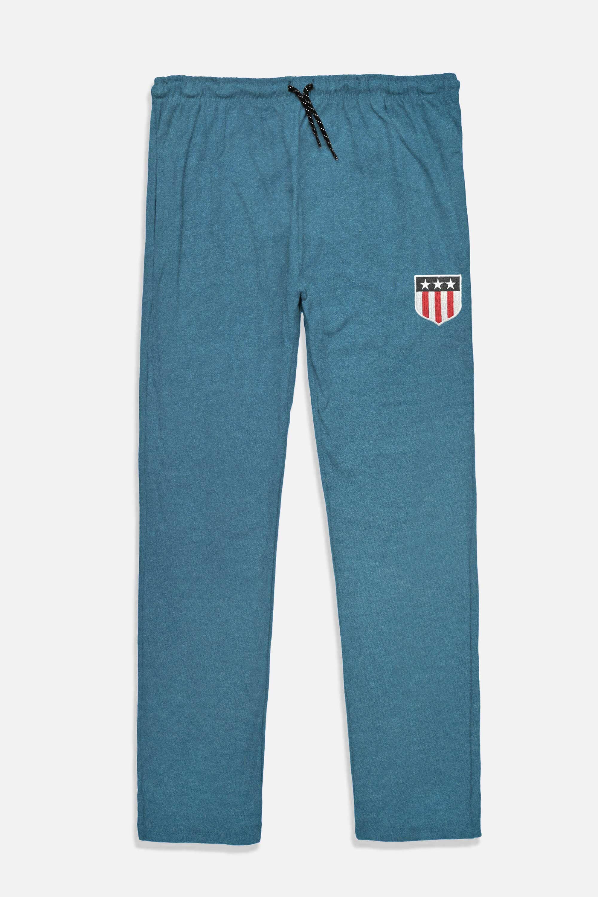 Polo Ralph top Lauren Royal aqua fleece cargo sweat pants