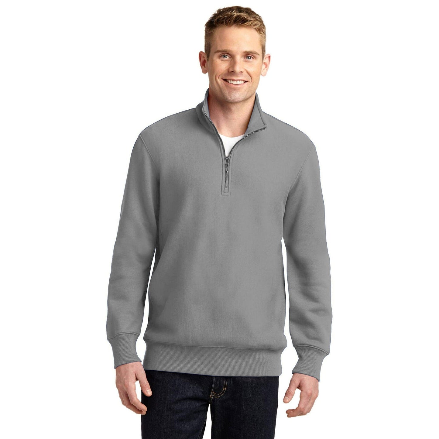 Payper Men's Miami Quarter Zipper Minor Fault Fleece Sweat Shirt