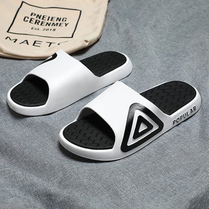 Men's Soft Bottom Outside Summer Slippers Men's Shoes Sunshine China White EUR 40-41 