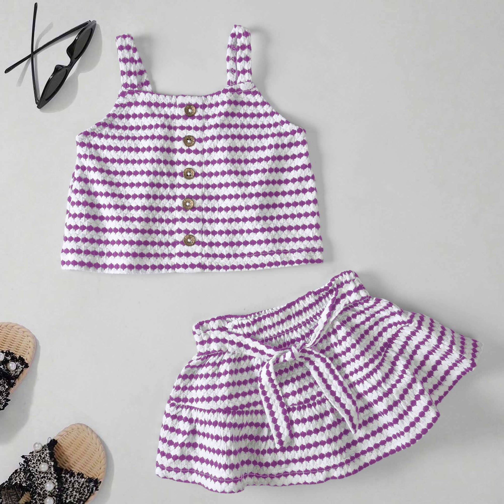 Girl's Krefeld Premium Design Top & Skirt Set