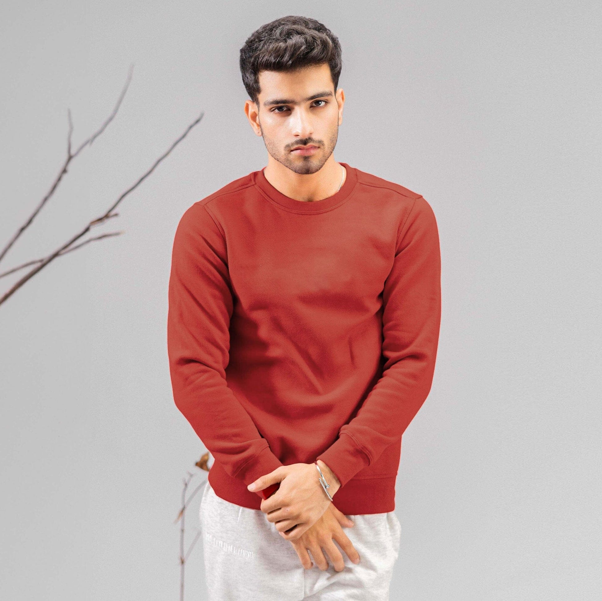 Men's Minor Fault Fleece Sweat Shirt Men's Sweat Shirt Image Red S 