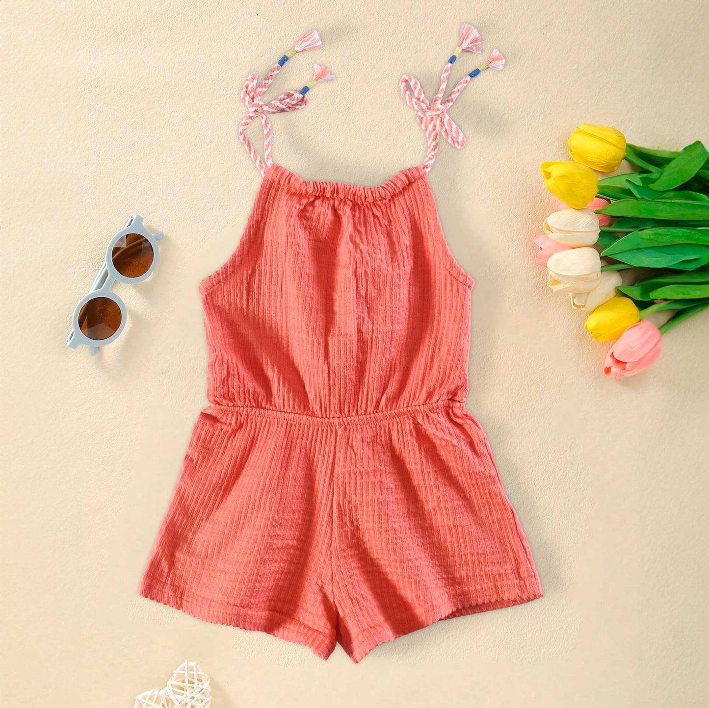 Girl's Colmar Premium Romper Romper TAHIR SIDDIQUI ( SALE BASIS ) Red 2 Years 