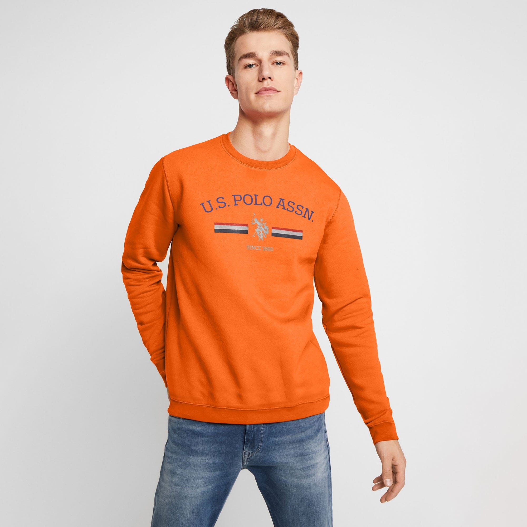 USPA Men s Since 1890 Printed Fleece Sweat Shirt