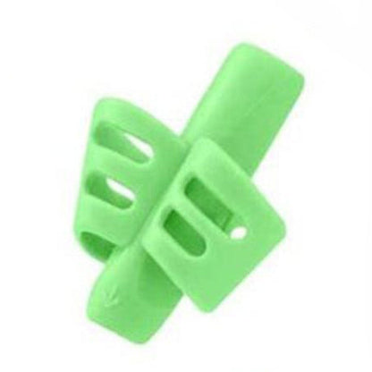 Two Finger Pencil Holder Silicone Tools Stationary & General Accessories Sunshine China Green 