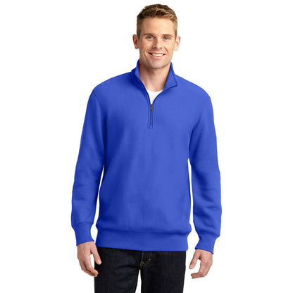 Payper Men's Miami Quarter Zipper Minor Fault Fleece Sweat Shirt