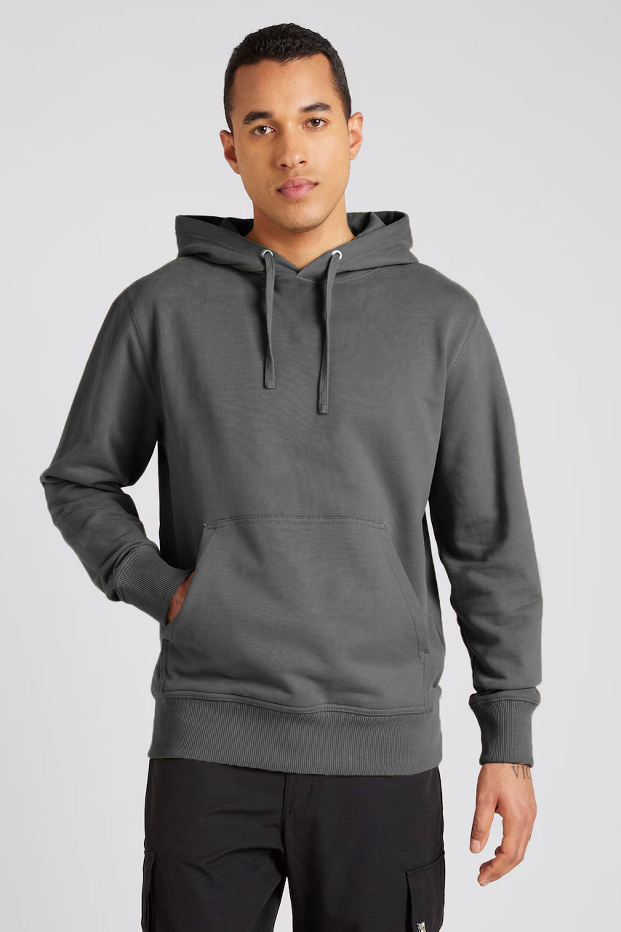 Fleece pullover hoodie men's sale