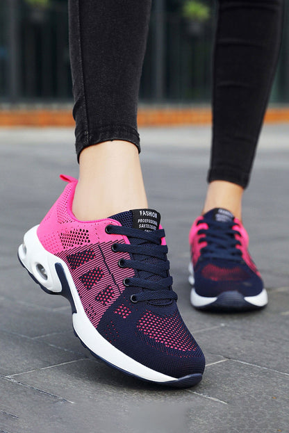 Fashion Women's Air-Cushioned Lace-Up Sneakers Women's Shoes Shaoxing Shangqu im&ex Co.,ltd 