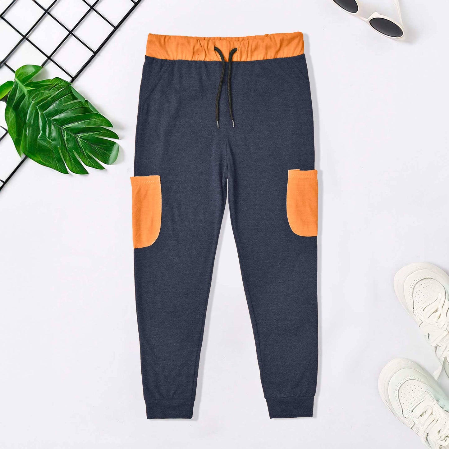 Jeans Marl & Orange