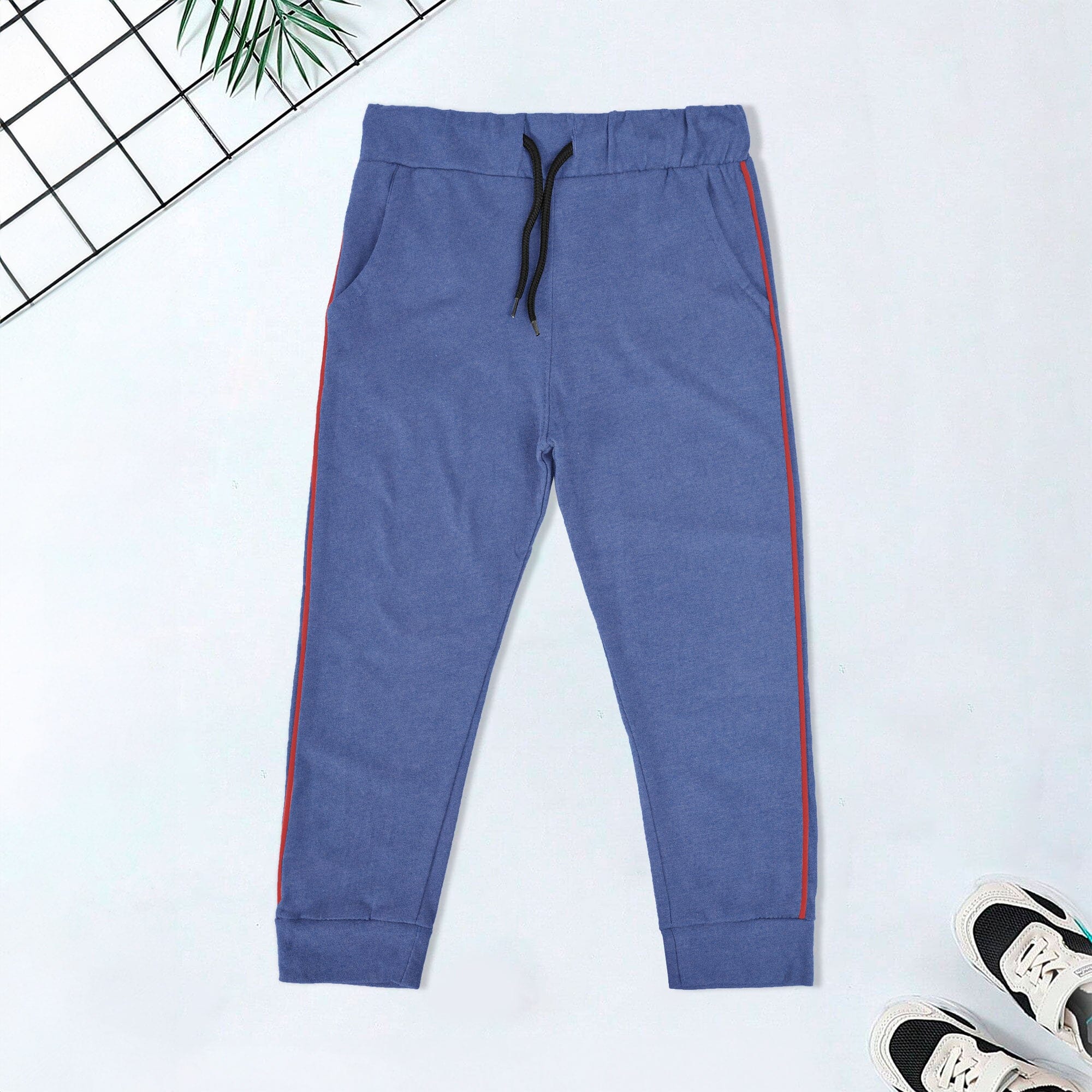 Top Shop Kid s Contrast Side Panel Design Jogger Pants