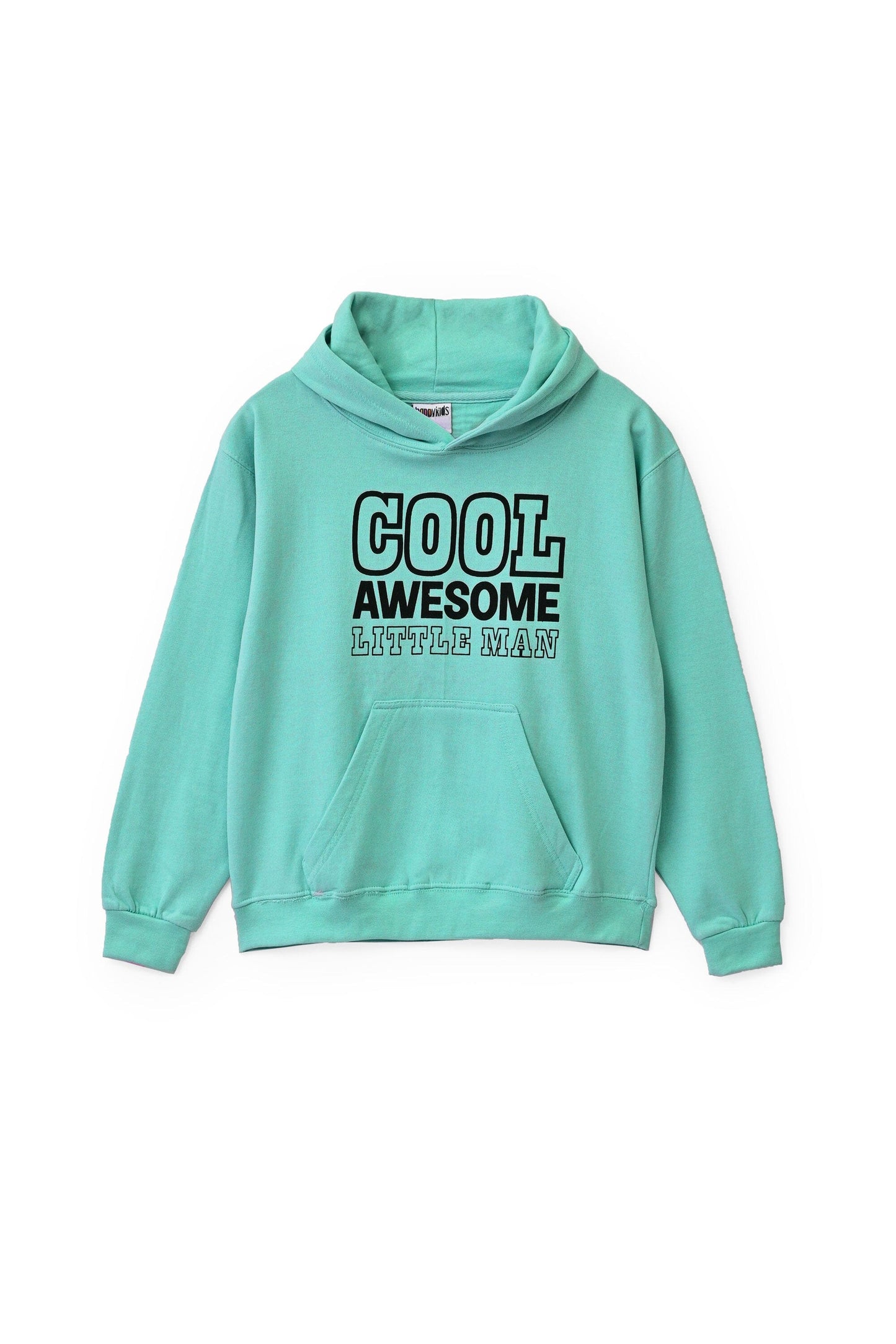 Happy Boy's Cool Awesome Printed Minor Fault Pullover Hoodie Minor Fault Salman Rahim Turquoise S(6-7 Years) 