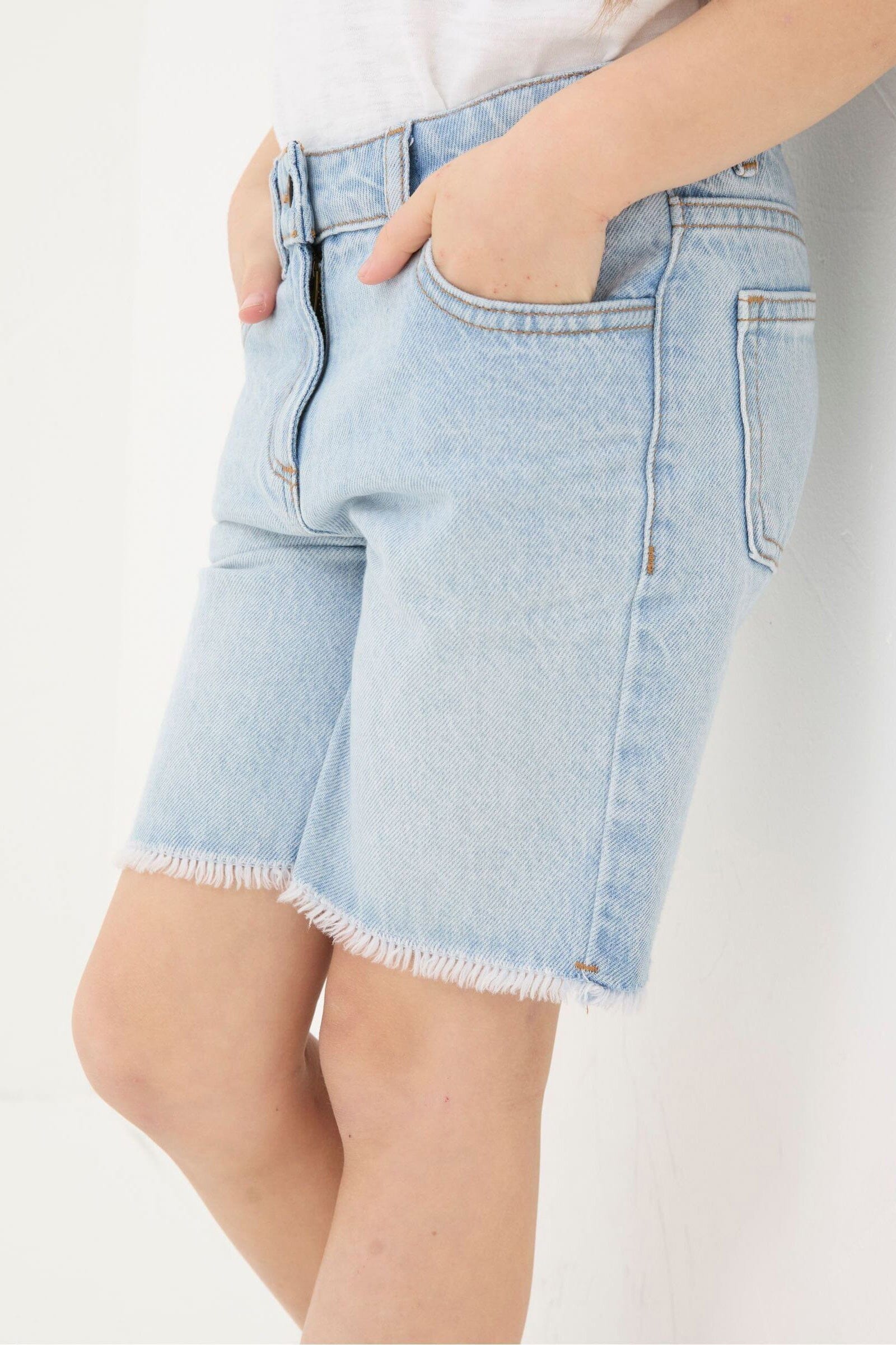 Cut Label Girl's Colmar Denim Shorts Girl's Shorts HAS Apparel 