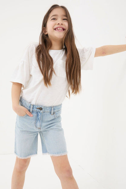 Cut Label Girl's Colmar Denim Shorts Girl's Shorts HAS Apparel 