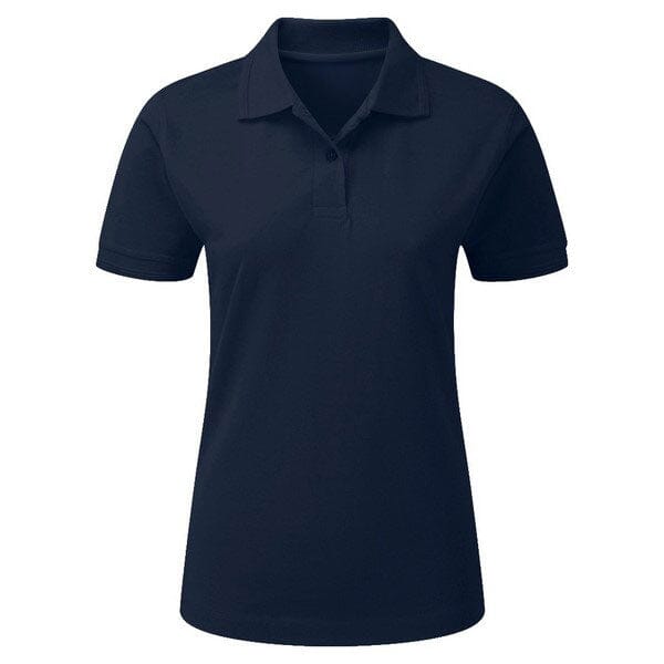 Women's Short Sleeve Minor Fault Polo Shirt Women's Polo Shirt Image Navy 8 