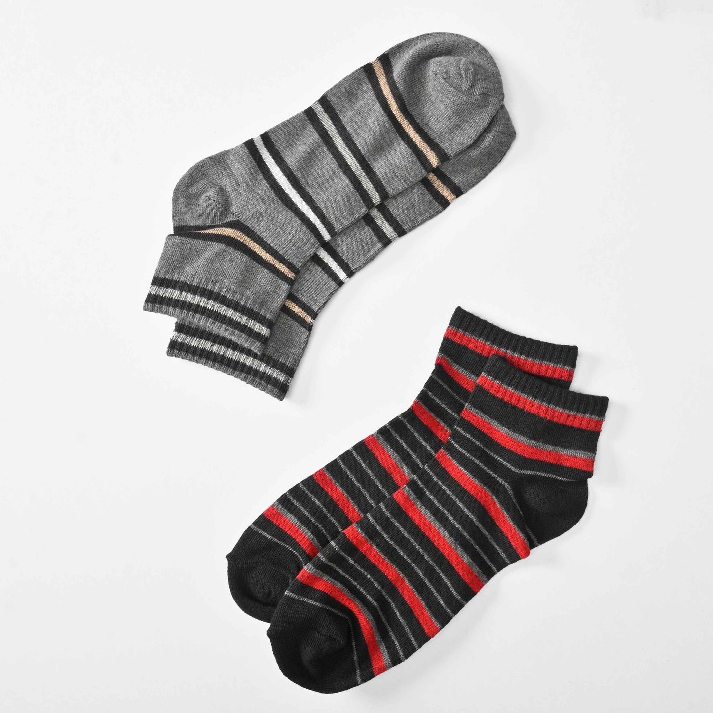 Men's Cotton Classic Anklet Socks - Pack Of 2 Socks RKI D11 EUR 38-43 