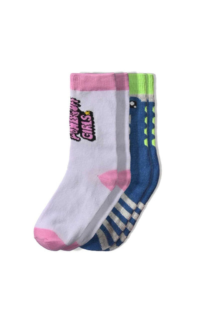 Kid's Niue Crew Socks - Pack Of 2