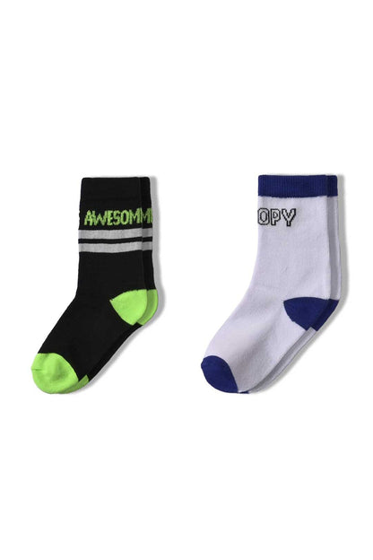 Kid's Niue Crew Socks - Pack Of 2