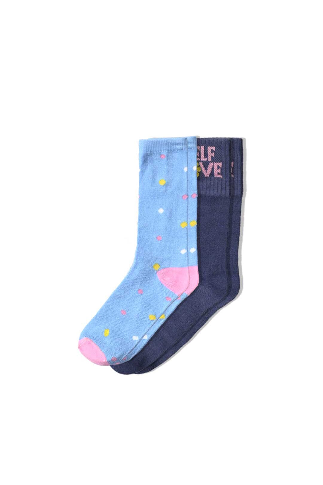 Kid's Niue Crew Socks - Pack Of 2