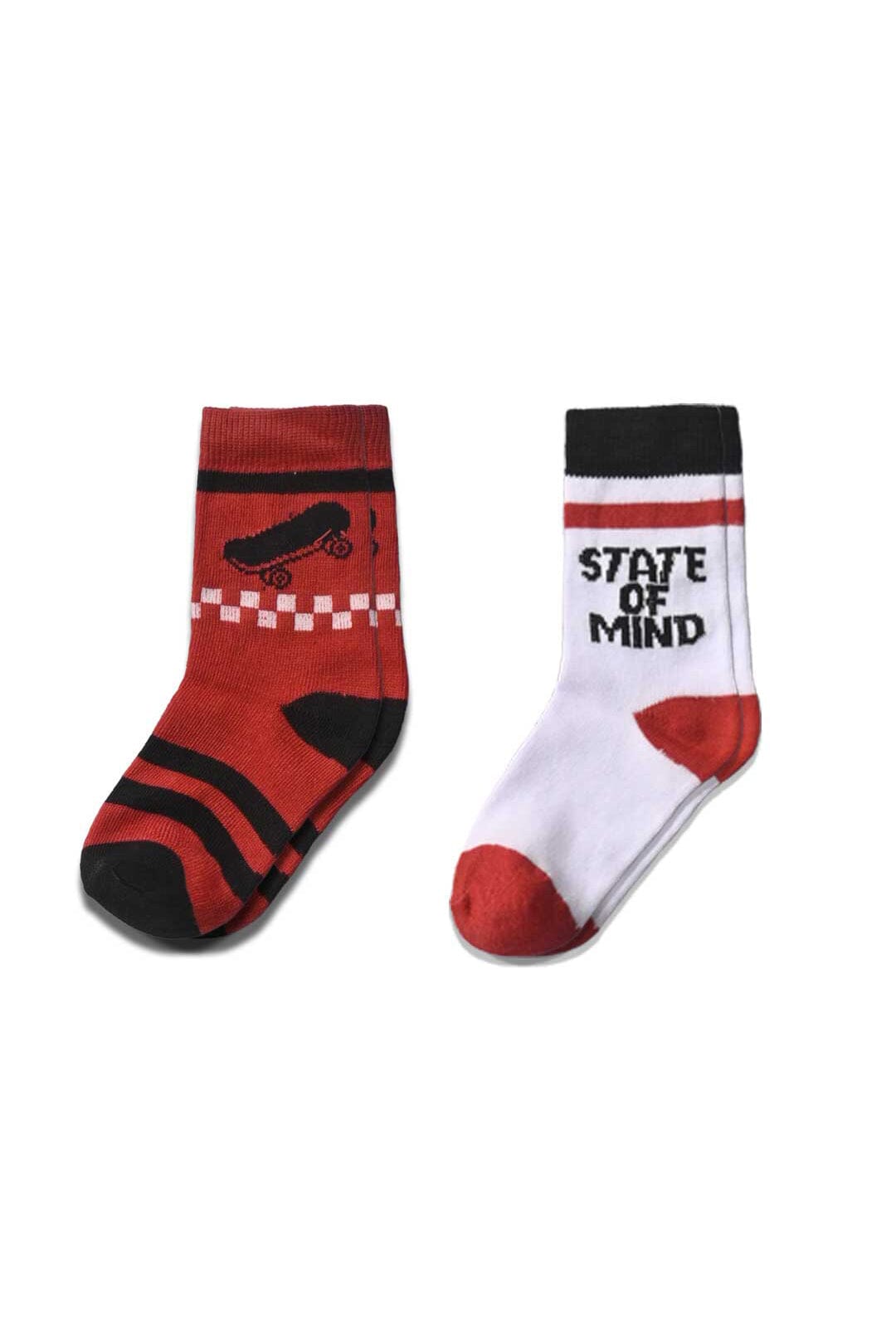 Kid's Niue Crew Socks - Pack Of 2