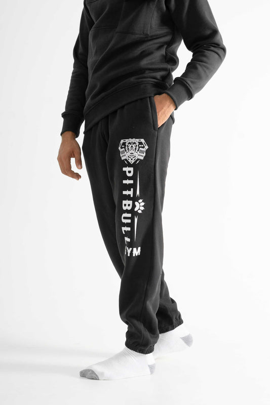 JB Men's Pitbull Gym Printed Fleece Sweatpants Men's Sweat Pants Athar Traders 