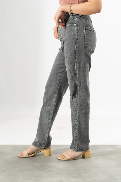 Hillerod Women's Premium Distress Denim Women's Denim HAS Apparel 