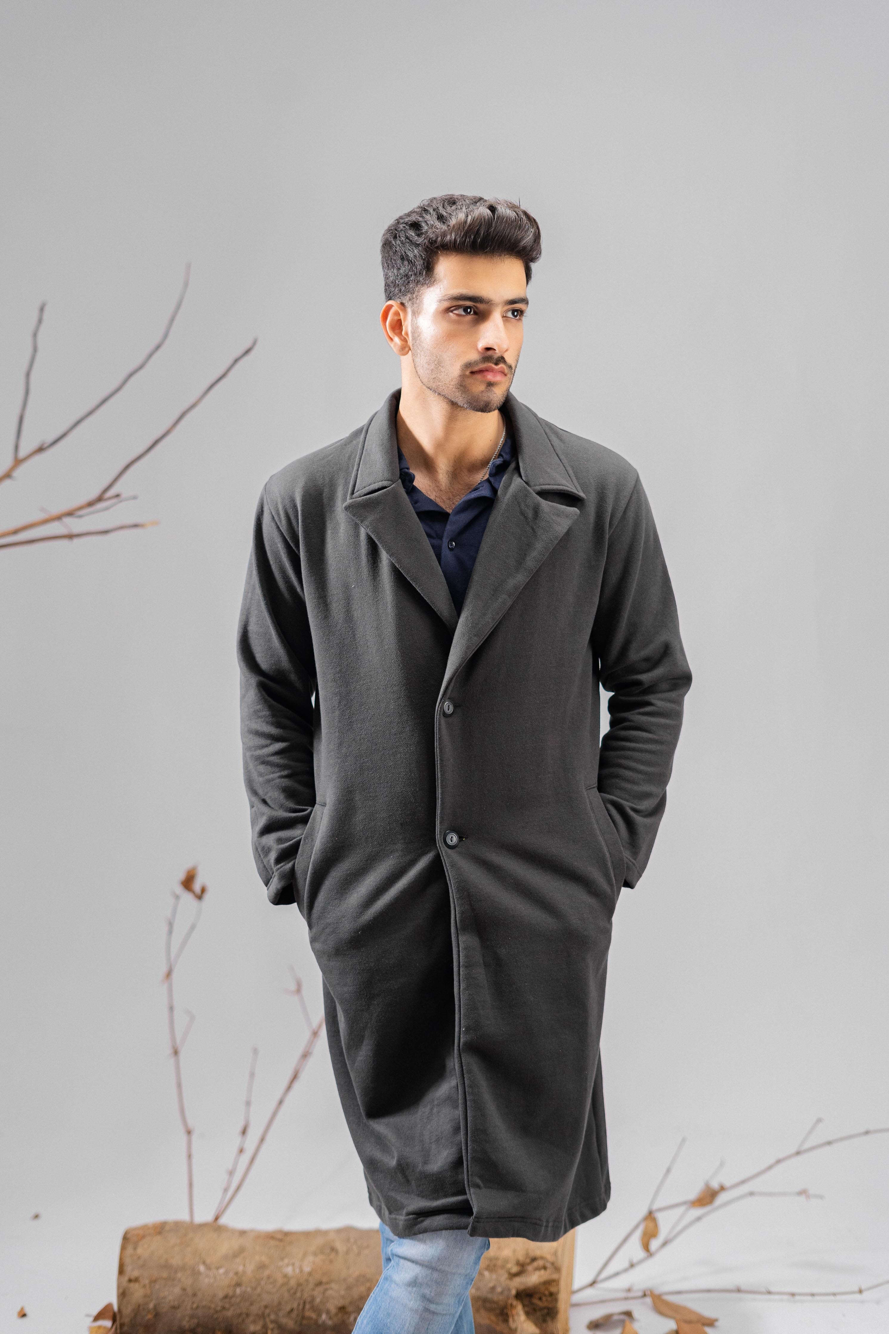 Polo Republica Men s Winter Fleece Long Coat