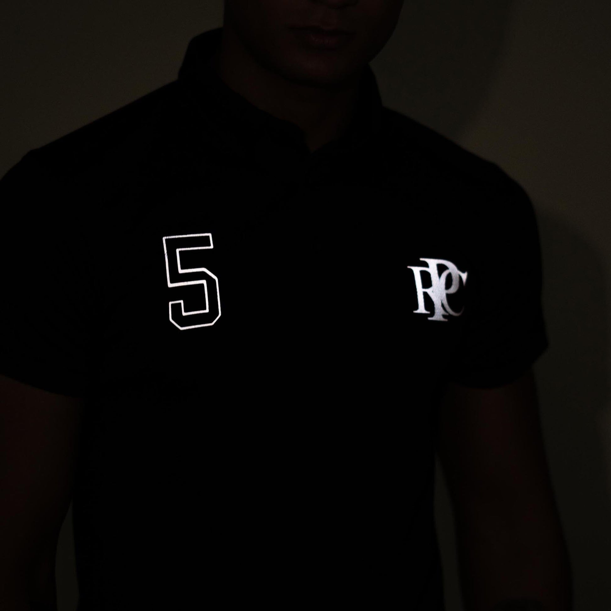 Polo Republica Men's PRC & 5 Printed Activewear Polo Shirt Men's Polo Shirt Polo Republica 
