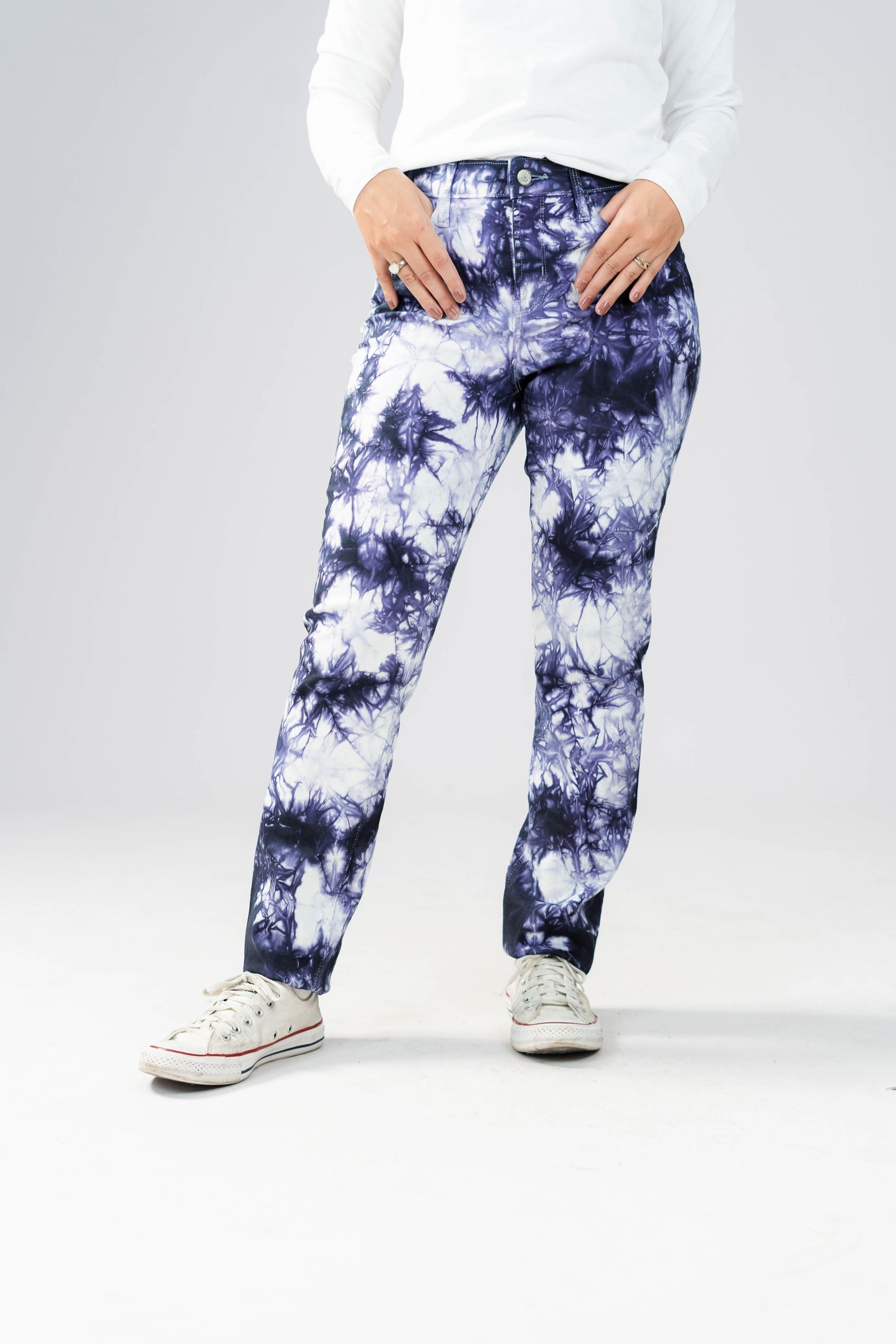 GAP Women's Tie & Dye Straight Fit Denim Women's Denim SNR 