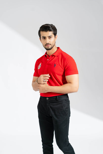 Polo Republica Men's Signature Pony & Squadron Embroidered Short Sleeve Polo Shirt Men's Polo Shirt Polo Republica 