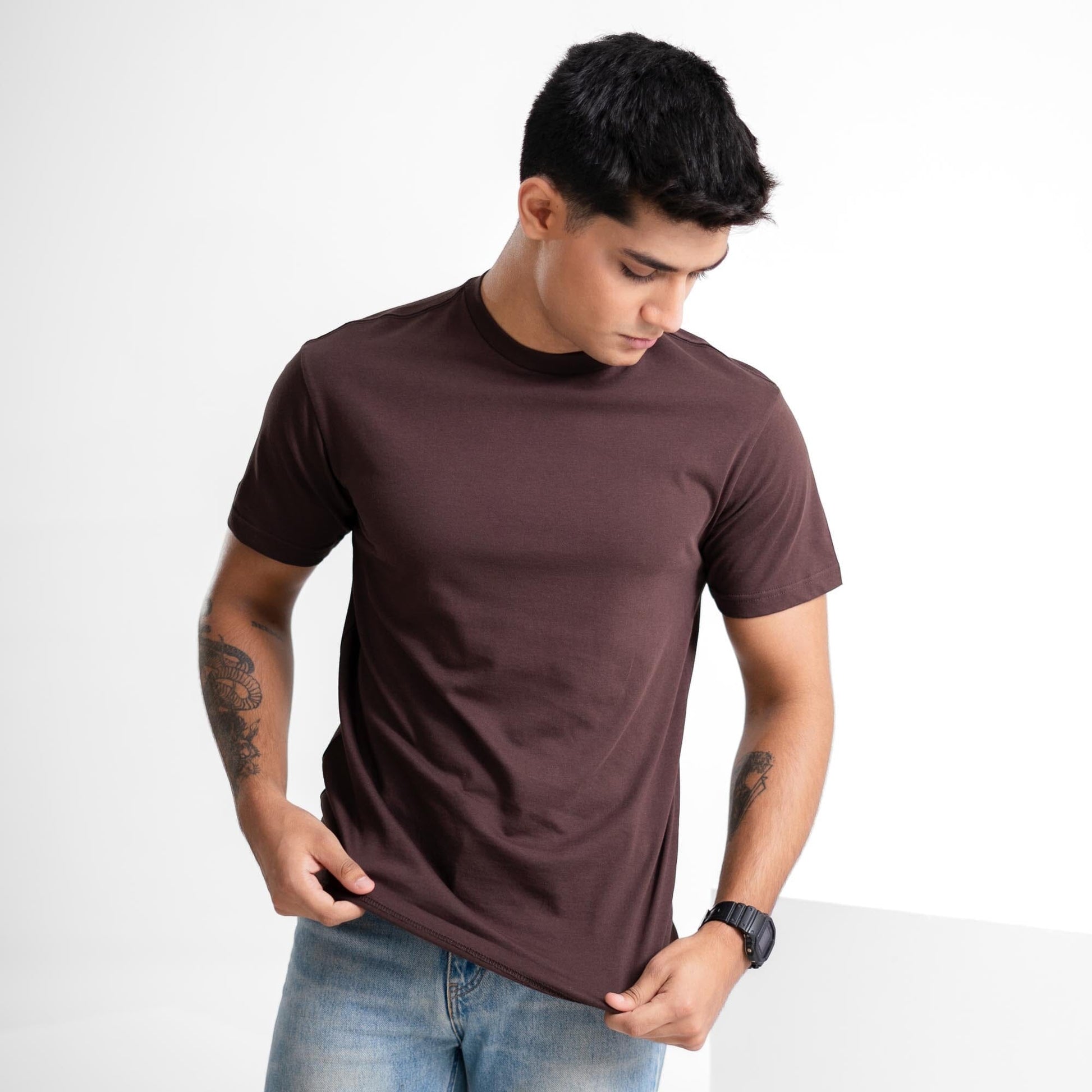 Loops Link Men's Classic Tee Shirt Men's Tee Shirt SZK 