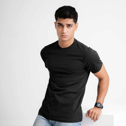 Loops Link Men's Classic Tee Shirt Men's Tee Shirt SZK Black S 