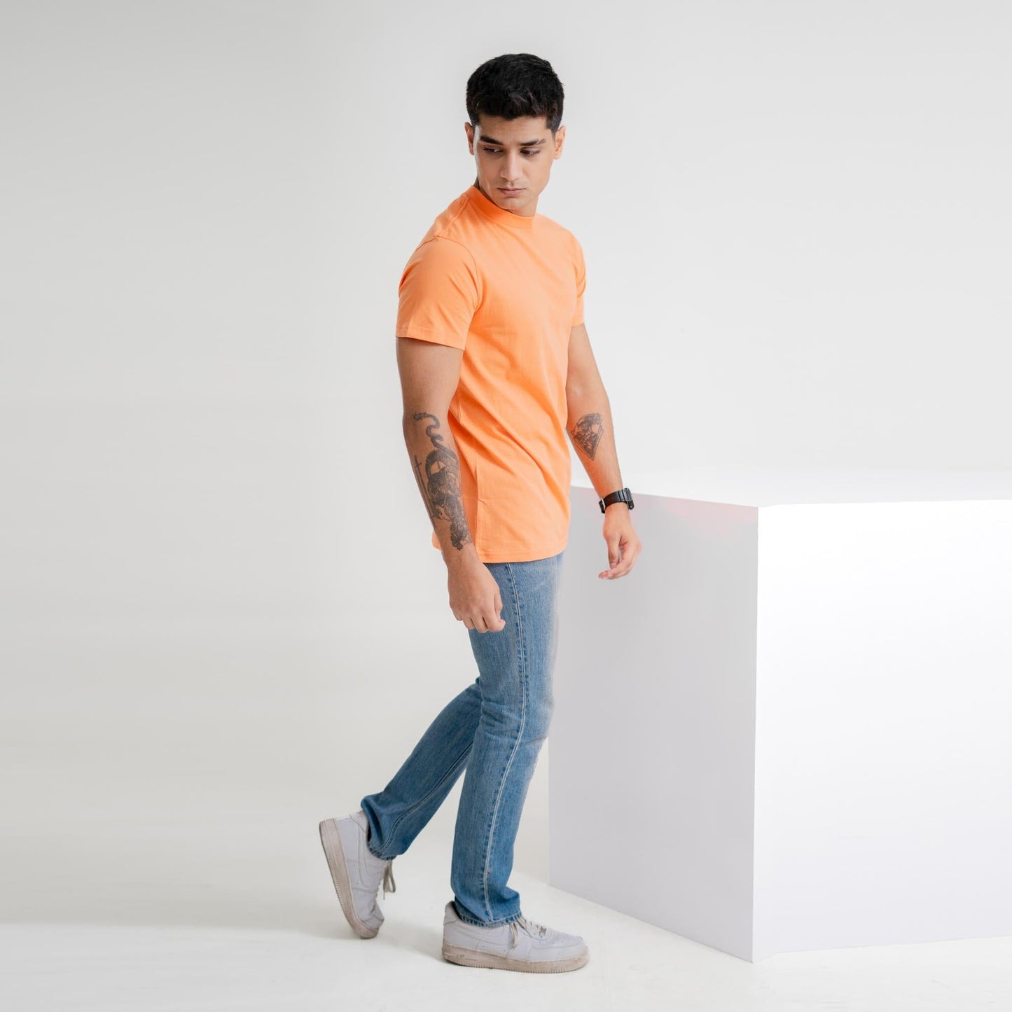 Loops Link Men's Classic Tee Shirt Men's Tee Shirt SZK 