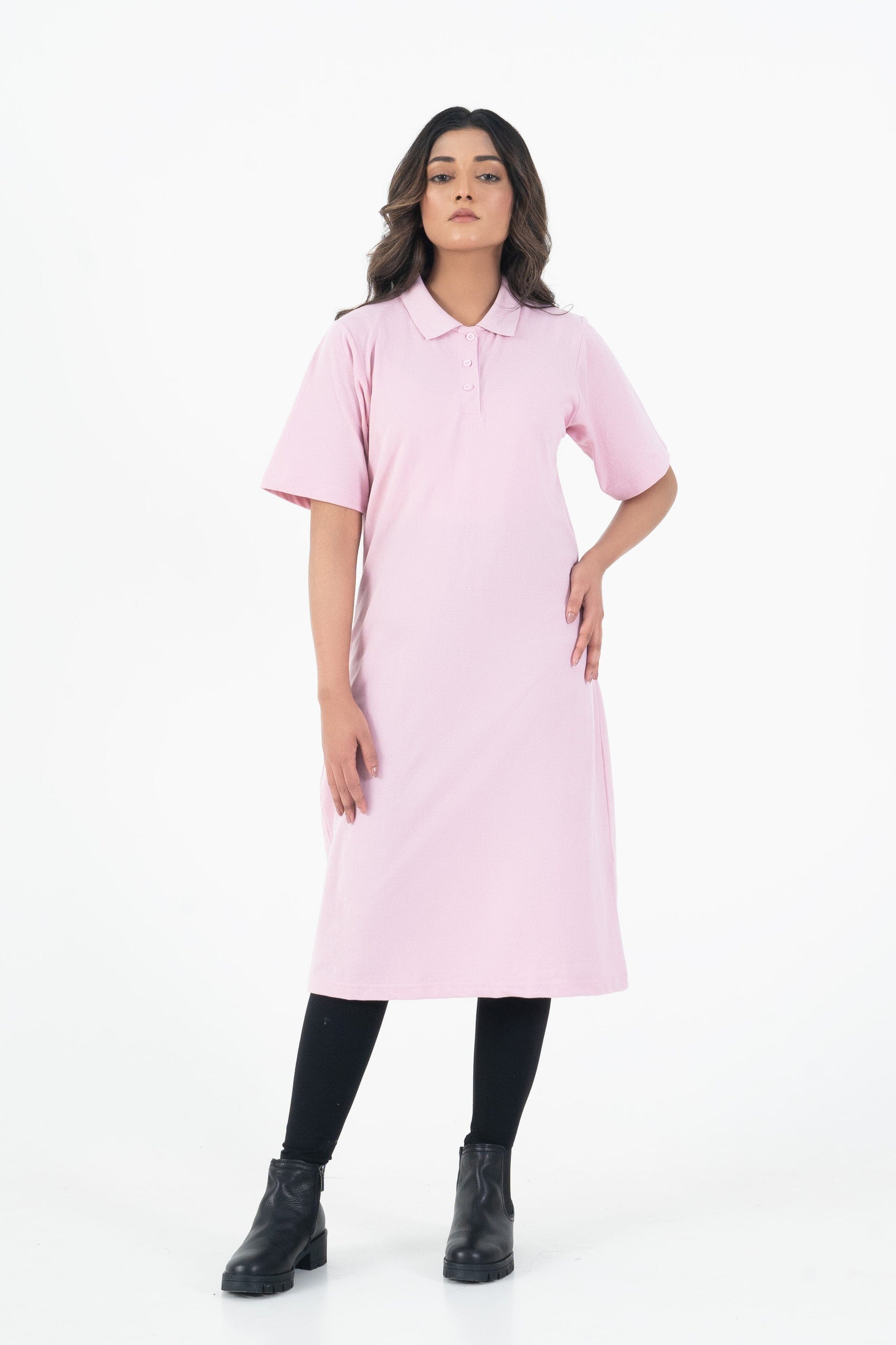 East West Women's Minor Fault Midi Polo Dress Minor Fault East West 