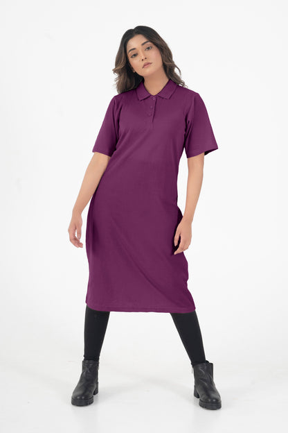 East West Women's Minor Fault Midi Polo Dress Minor Fault East West 