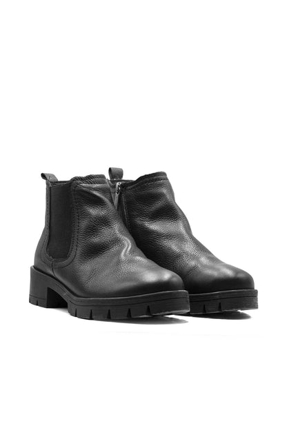 Tamaris Unisex Leather Chelsea Ankle Boots Unisex Shoes Shafi Pvt. limited (Sale Basis) Black EUR 36 