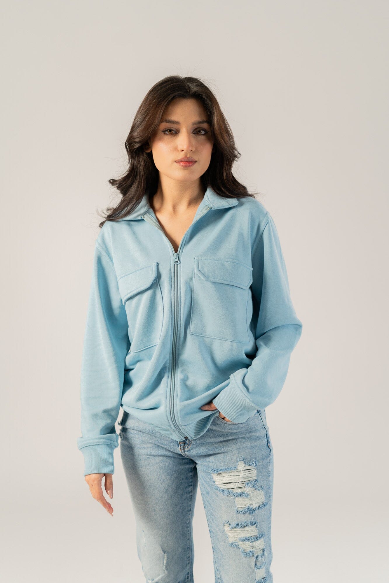 Terry jacket women's hotsell