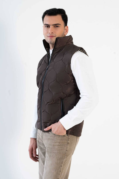 Men's Onion Quilted Puffer Gilet