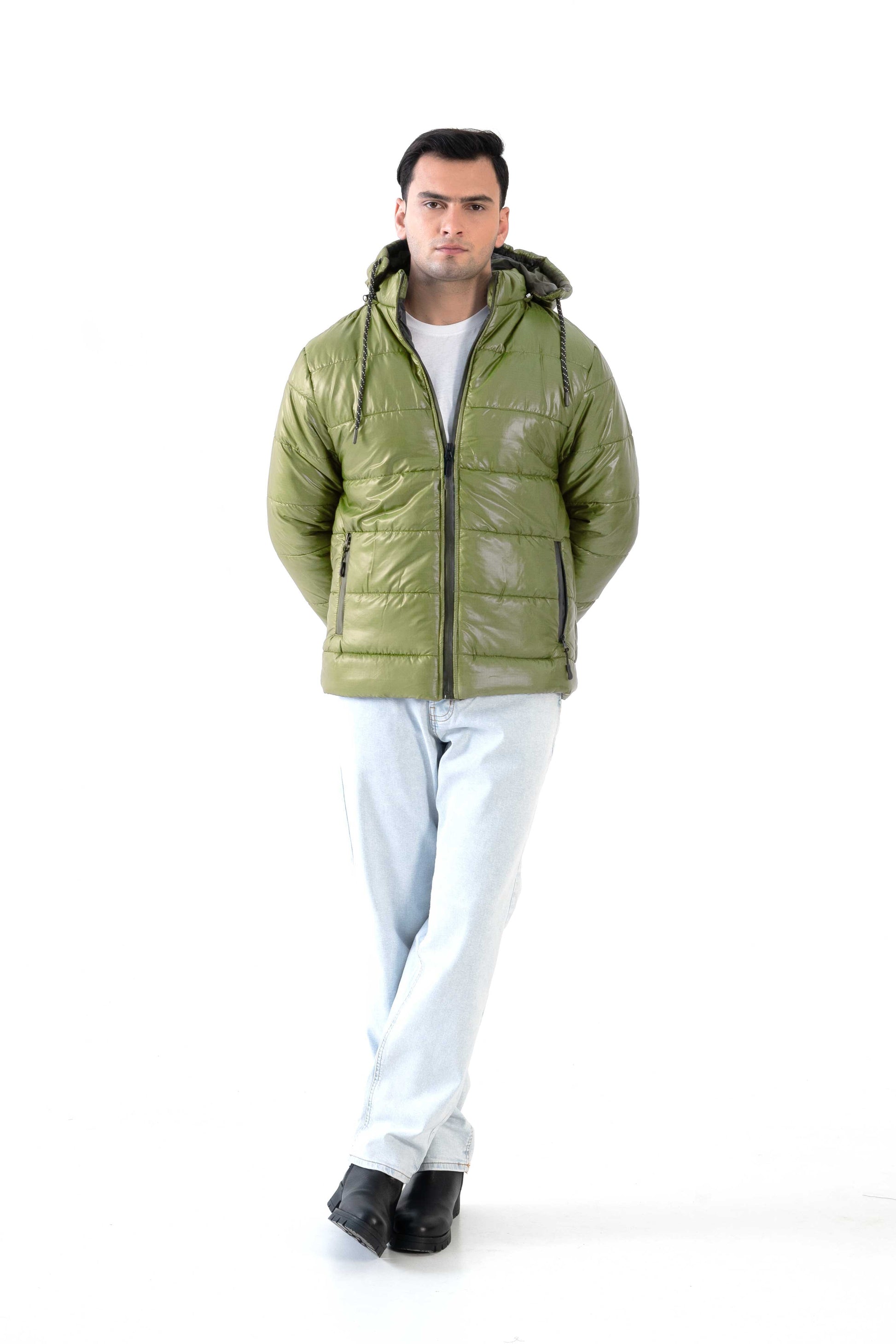 GN Men's Textured Puffer Jacket Men's Jacket Fiza International Co. 