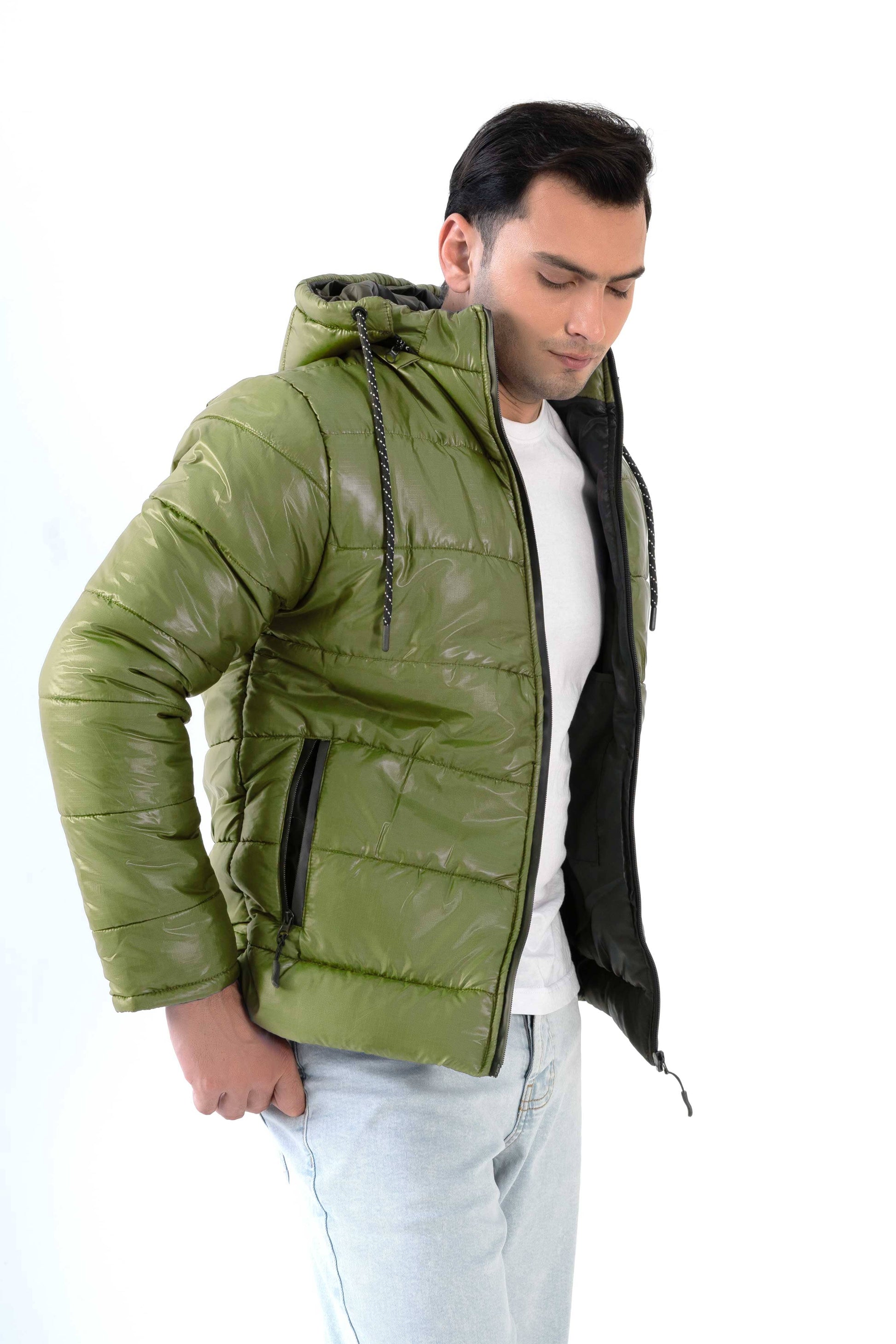 GN Men's Textured Puffer Jacket Men's Jacket Fiza International Co. 