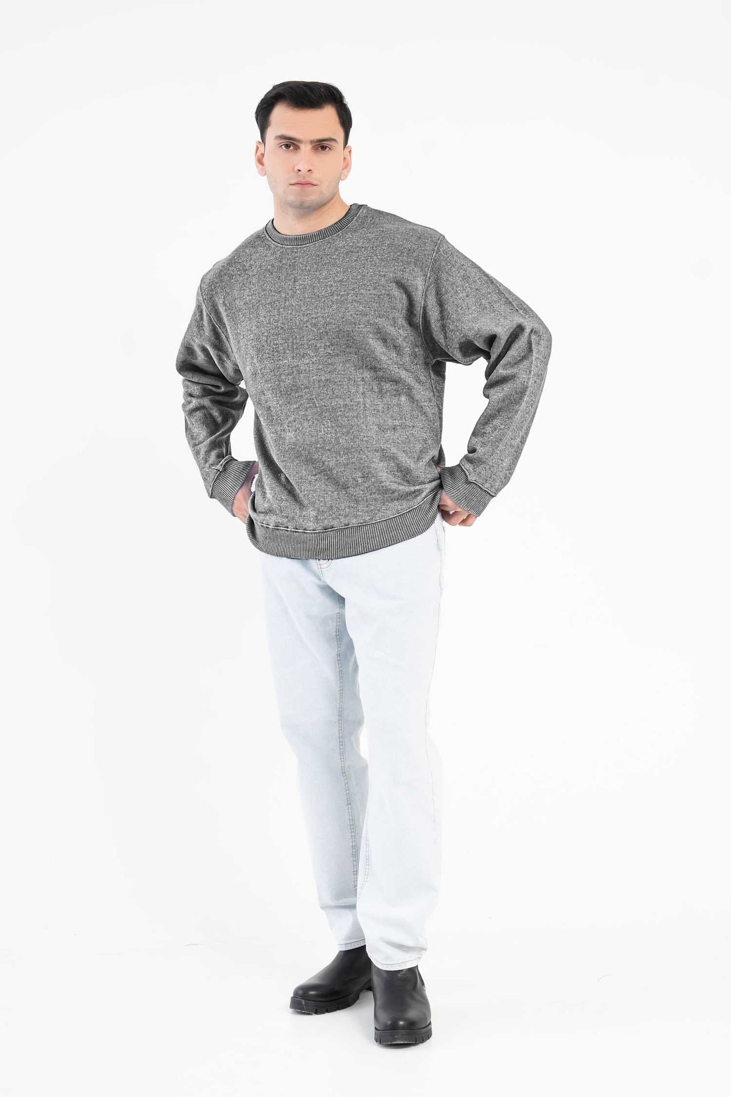 RW Men's Drop-Shoulder Sweat Shirt