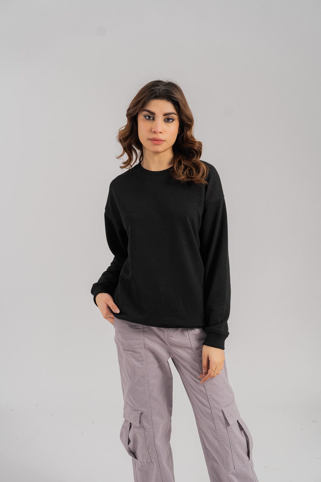 East West Women's Terry Sweat Shirt Women's Sweat Shirt East West 