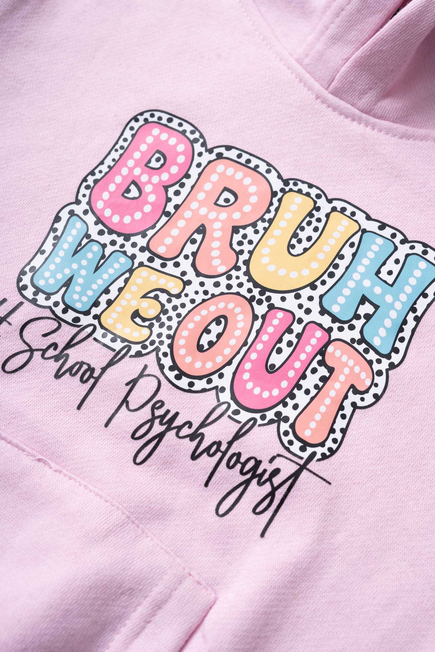 LFT Boy's Bruh We Out Fleece Minor Fault Pullover Hoodie