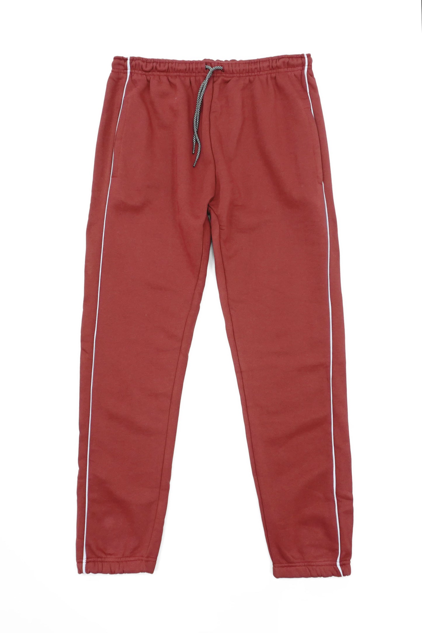 Max 21 Men's Contrast Design Fleece Sweat Pants