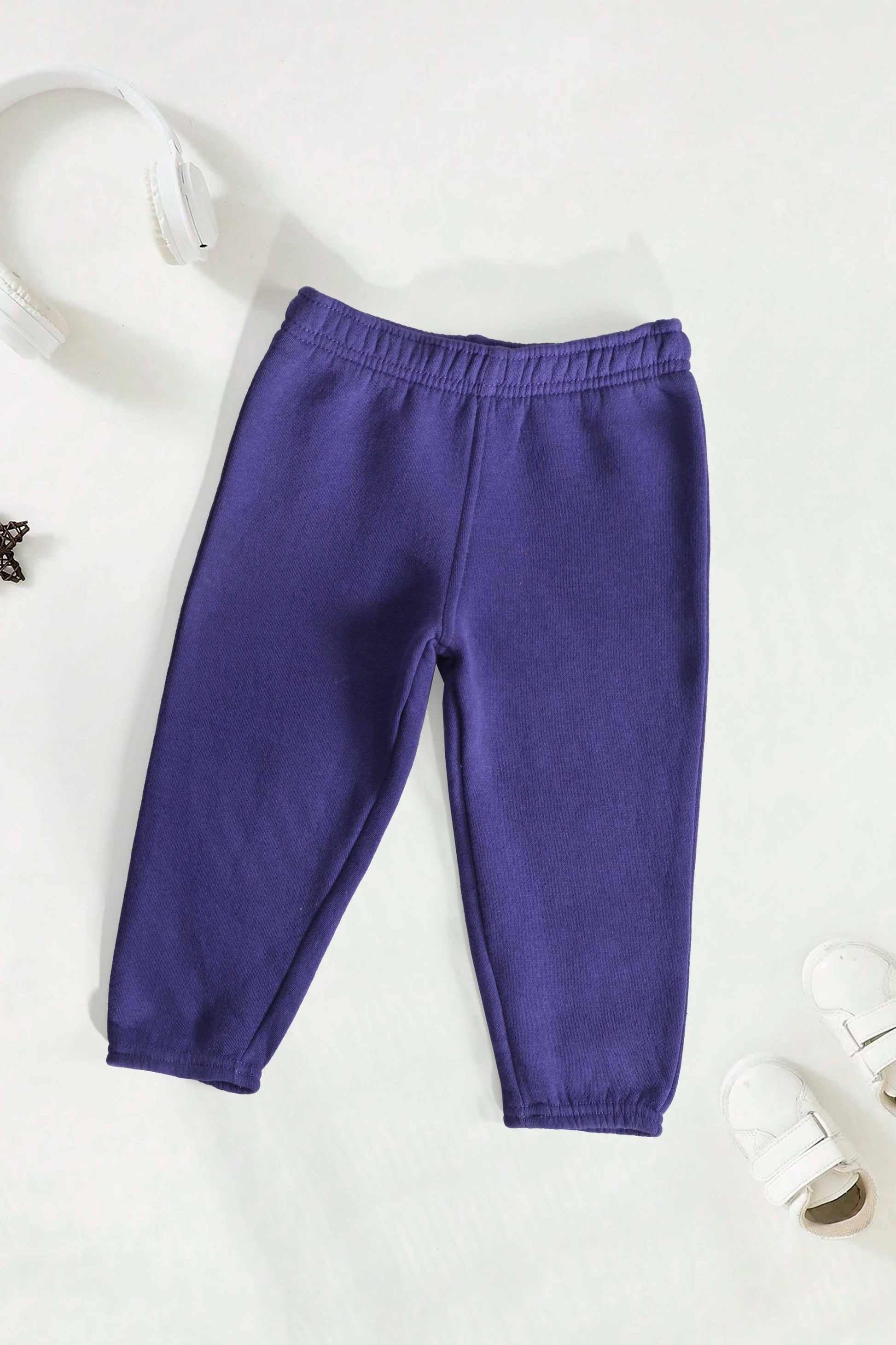 Team Kid's Plain Fleece Sweat Pants Kid's Trousers SNR 