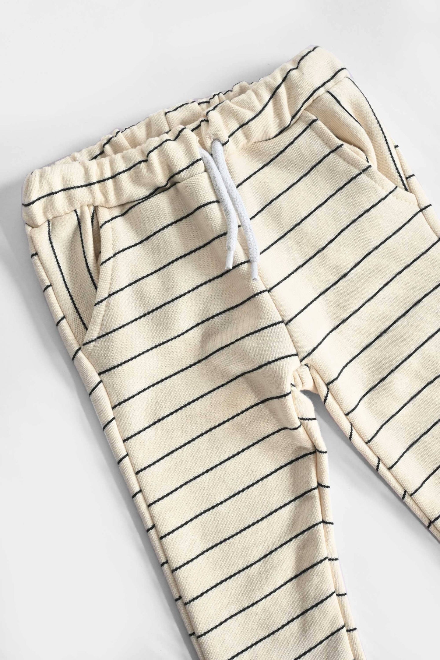 Lefties Kid's Striped Design Premium Jogger Pants Kid's Trousers SNR 